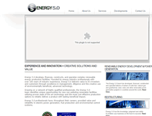 Tablet Screenshot of energy5-0.com